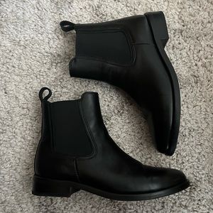 Thursday Boot Co. Duchess Chelsea Boot (Black Leather) — Only Worn Once